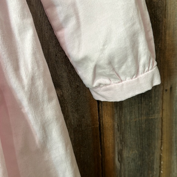 Marmellata Light Pink Long Sleeve Corduroy Dress with Smocked Frogs - Girls 6 - Picture 8 of 15